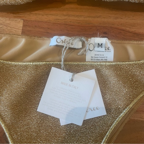 NWT OSÉREE Lumière String Bikini Set - Picture 7 of 9